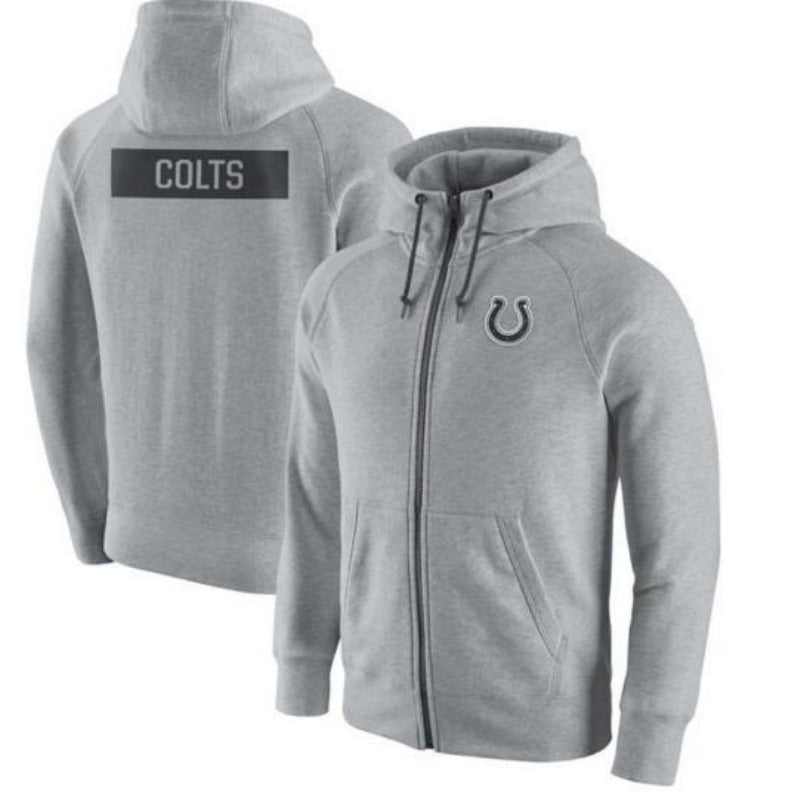 NFL Hoodie Cardigan Zip Hooded Sweater Men's Sports NFL Football