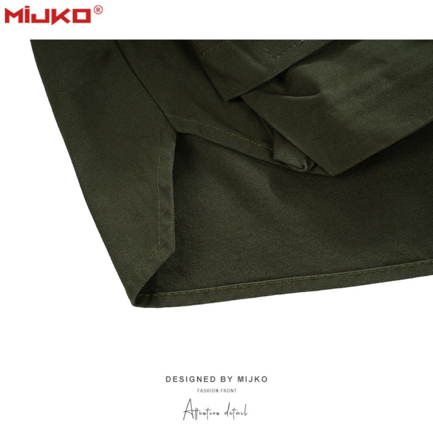 MIJKO Men Shorts 3D Pockets Drawstring Casual Shorts