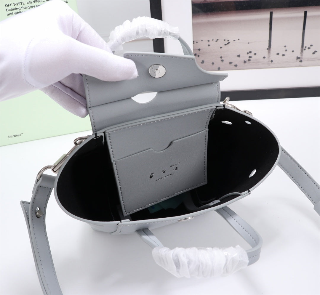 Off White Bag Casual Outdoor Convenient Tote Bag