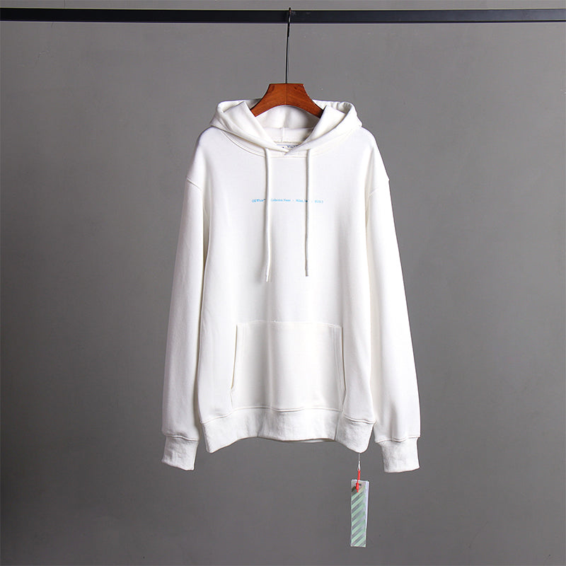 OW Hoodie Blue Chalk Gradient Long Sleeve
