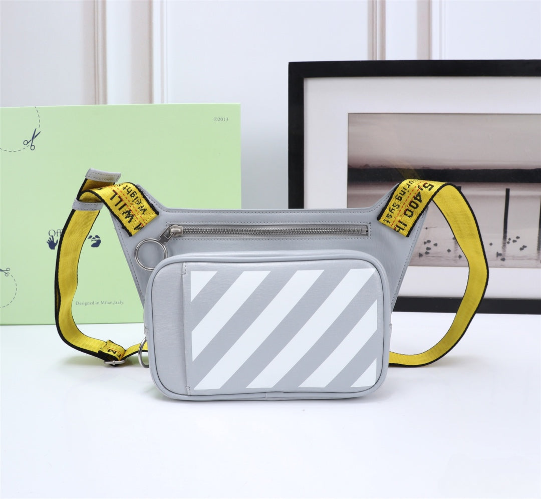 Off White Bag Casual Outdoor Convenient Tote Bag