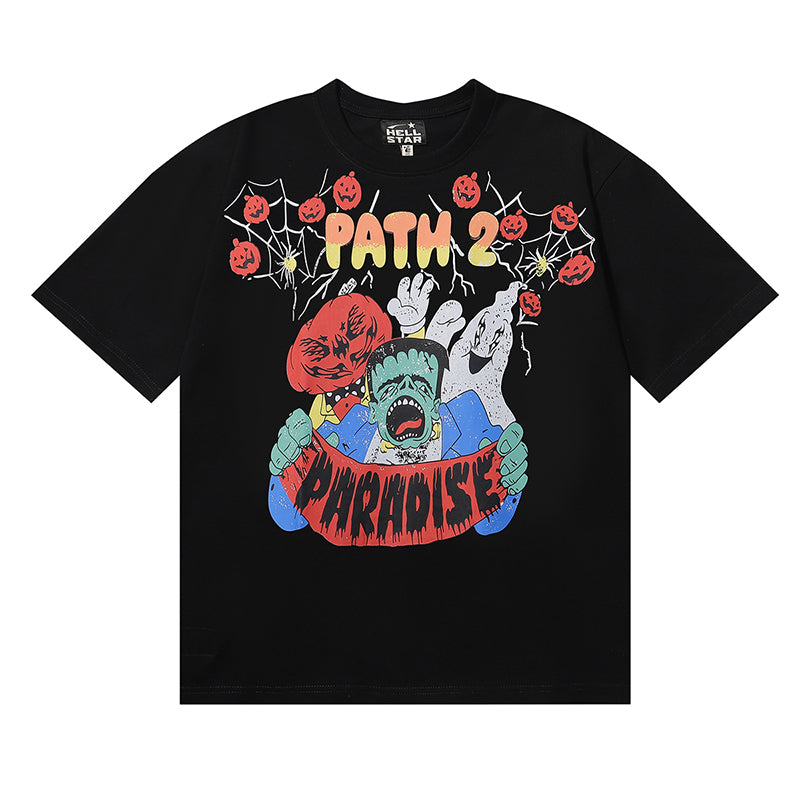 Hellstar T Shirts Retro abstract print