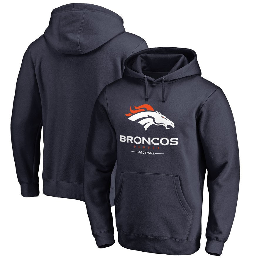 NFL Hoodie Outdoor Sports Hooded Sweater NFL Broncos Football Suit