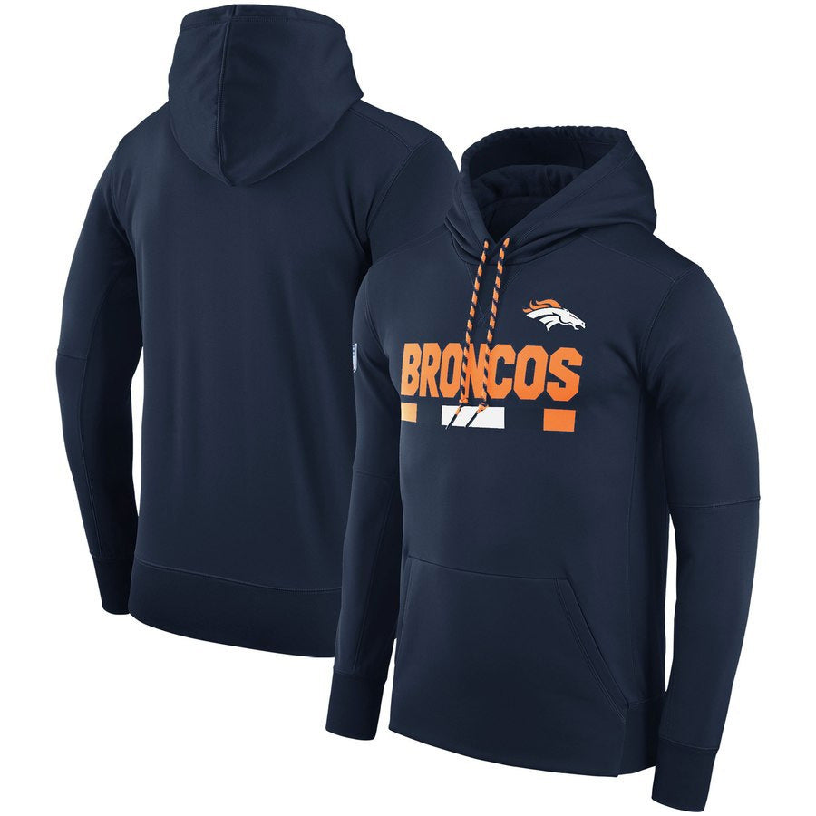 NFL Hoodie Outdoor Sports Hooded Sweater NFL Broncos Football Suit