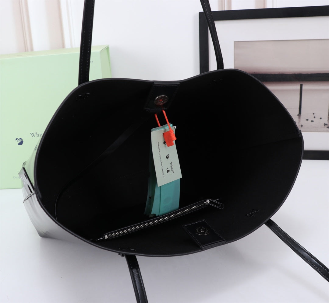 Off White Bag Casual Outdoor Convenient Tote Bag