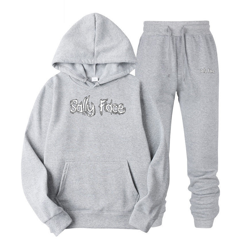 Sally Face Hoodie Classic Logo Couple Hoodie Set