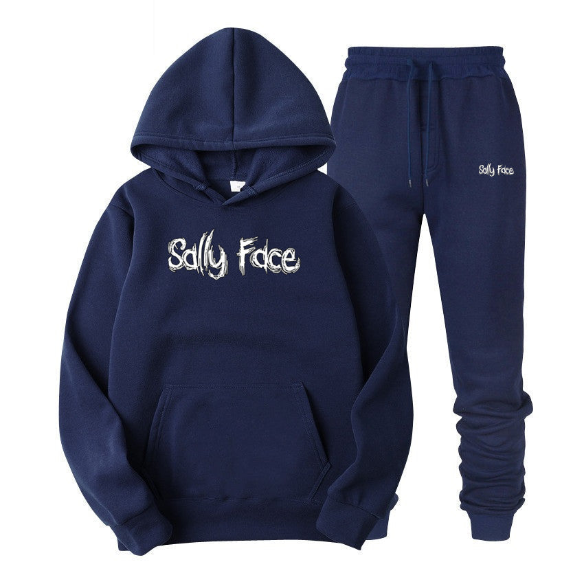 Sally Face Hoodie Classic Logo Couple Hoodie Set