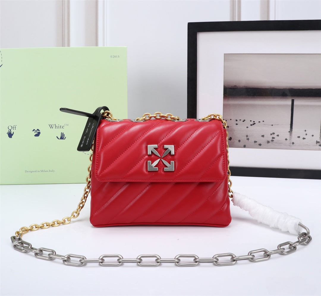 Off White Bag Casual Outdoor Convenient Tote Bag