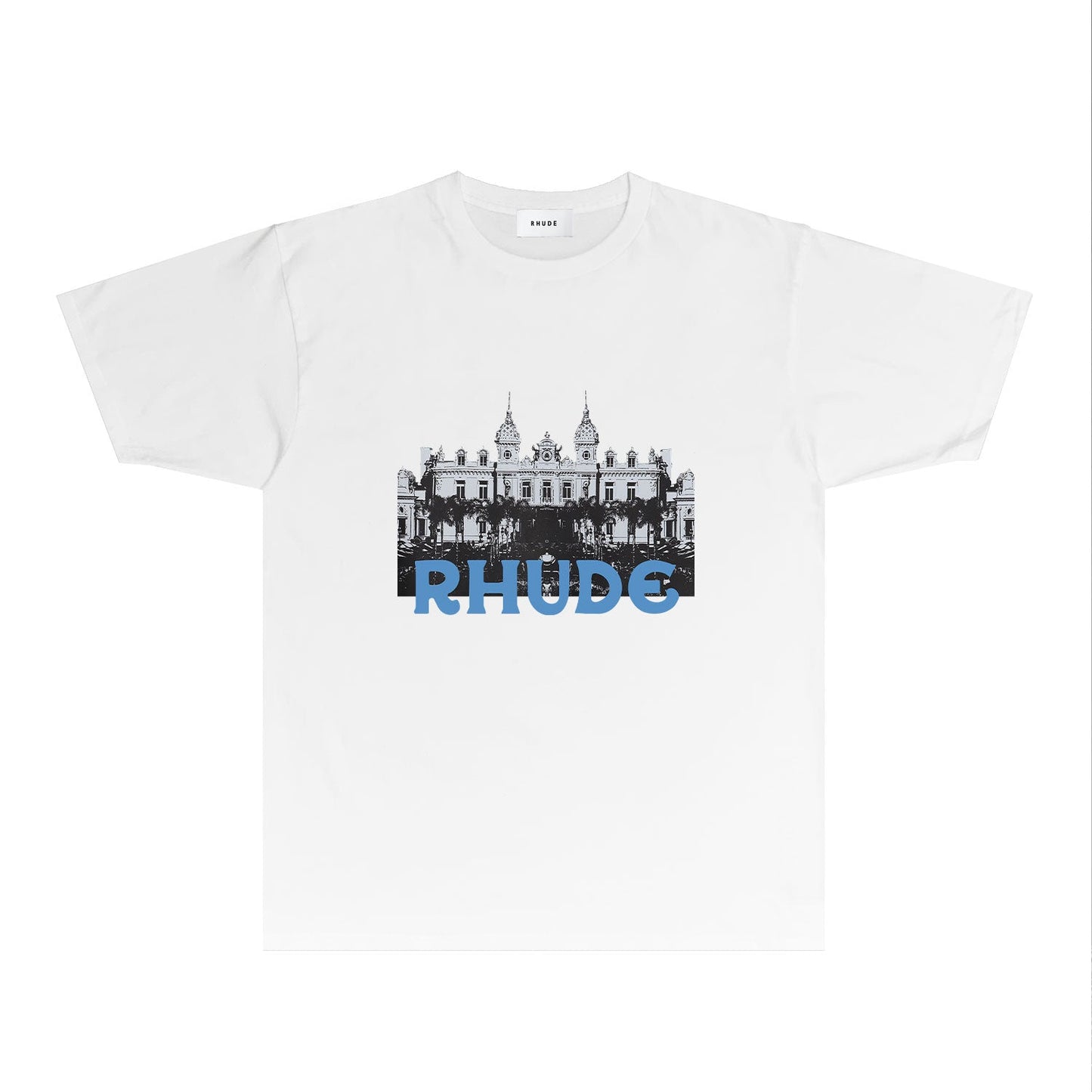 Rhude T Shirts Printed Trendy Pure Cotton