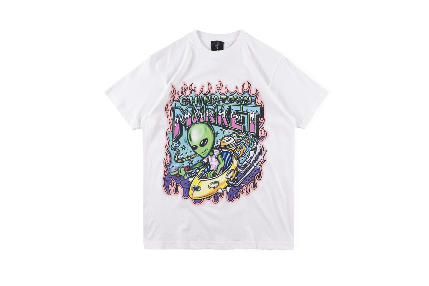 Cpfm T Shirt 21ss Cartoon Gradient Printing Men's and Women's Short-Sleeved T-shirt