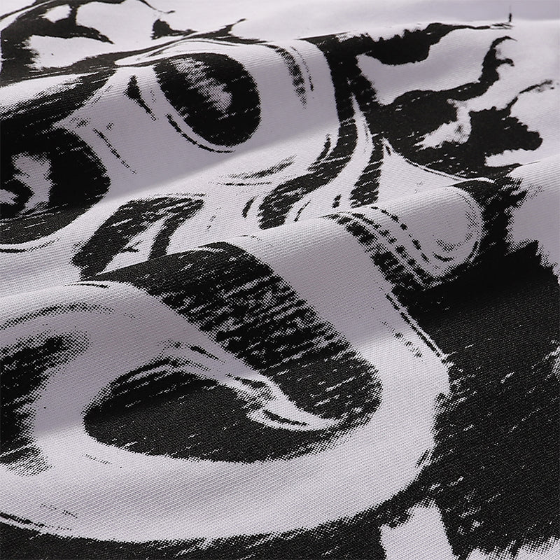 Hellstar T Shirts Retro abstract print