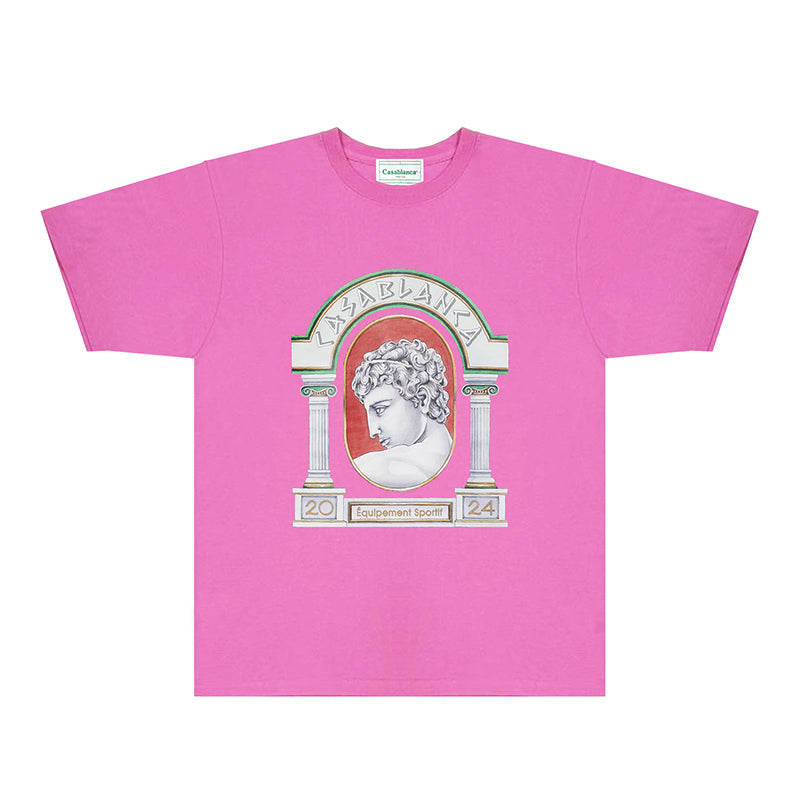 Casablanca T Shirts Fashion Print Street