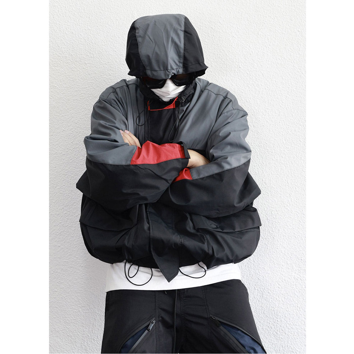 Unisex Coated Grailz Loose Jacket