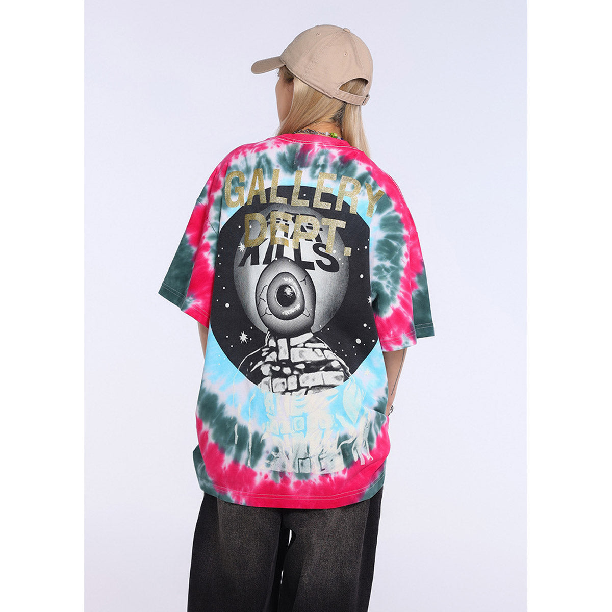 Unisex T-Shirts GALLERY DEPT Tie-dye Painted T-Shirt