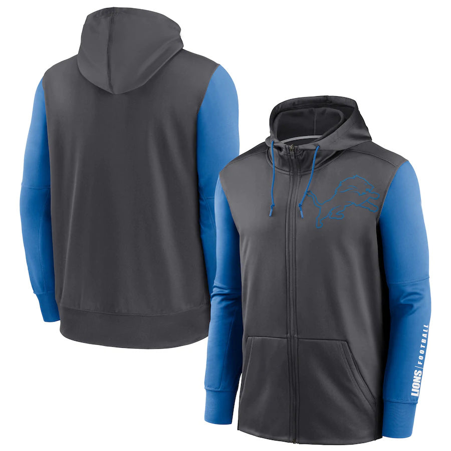 NFL Hoodie Cardigan Zip Sweater Men's NFL Football Suit Hoodie