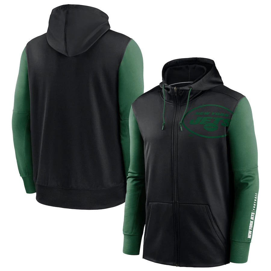 NFL Hoodie Cardigan Zip Sweater Men's NFL Football Suit Hoodie