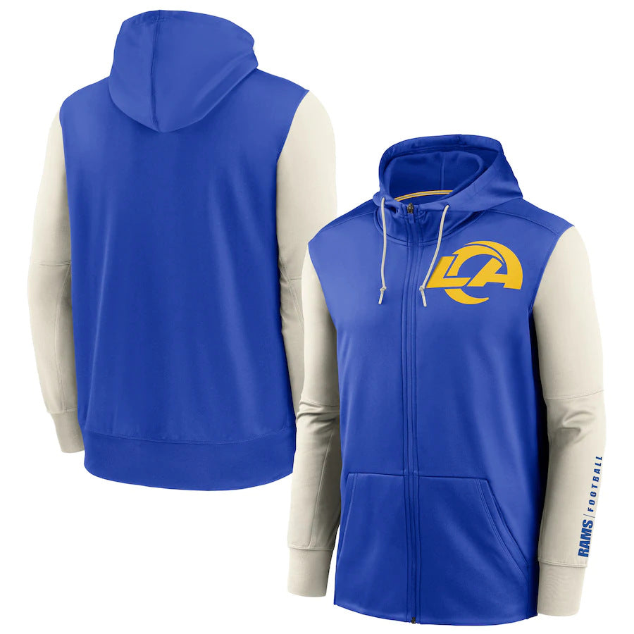 NFL Hoodie Cardigan Zip Sweater Men's NFL Football Suit Hoodie