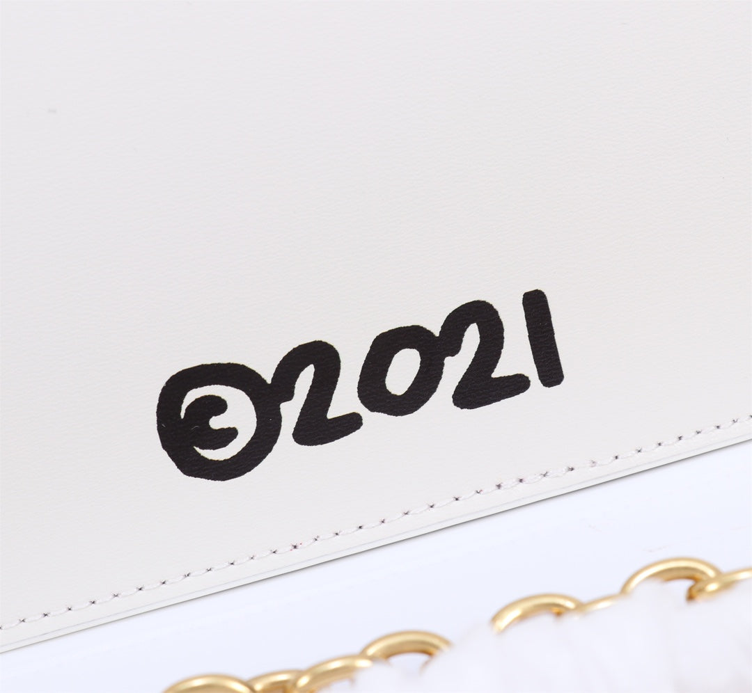 Off White Bag Casual Outdoor Convenient Tote Bag