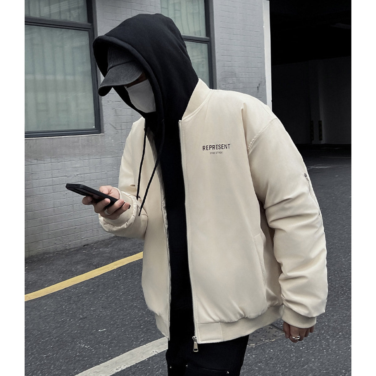 Unisex Baseball Jersey Represents Fashion Casual Jacket