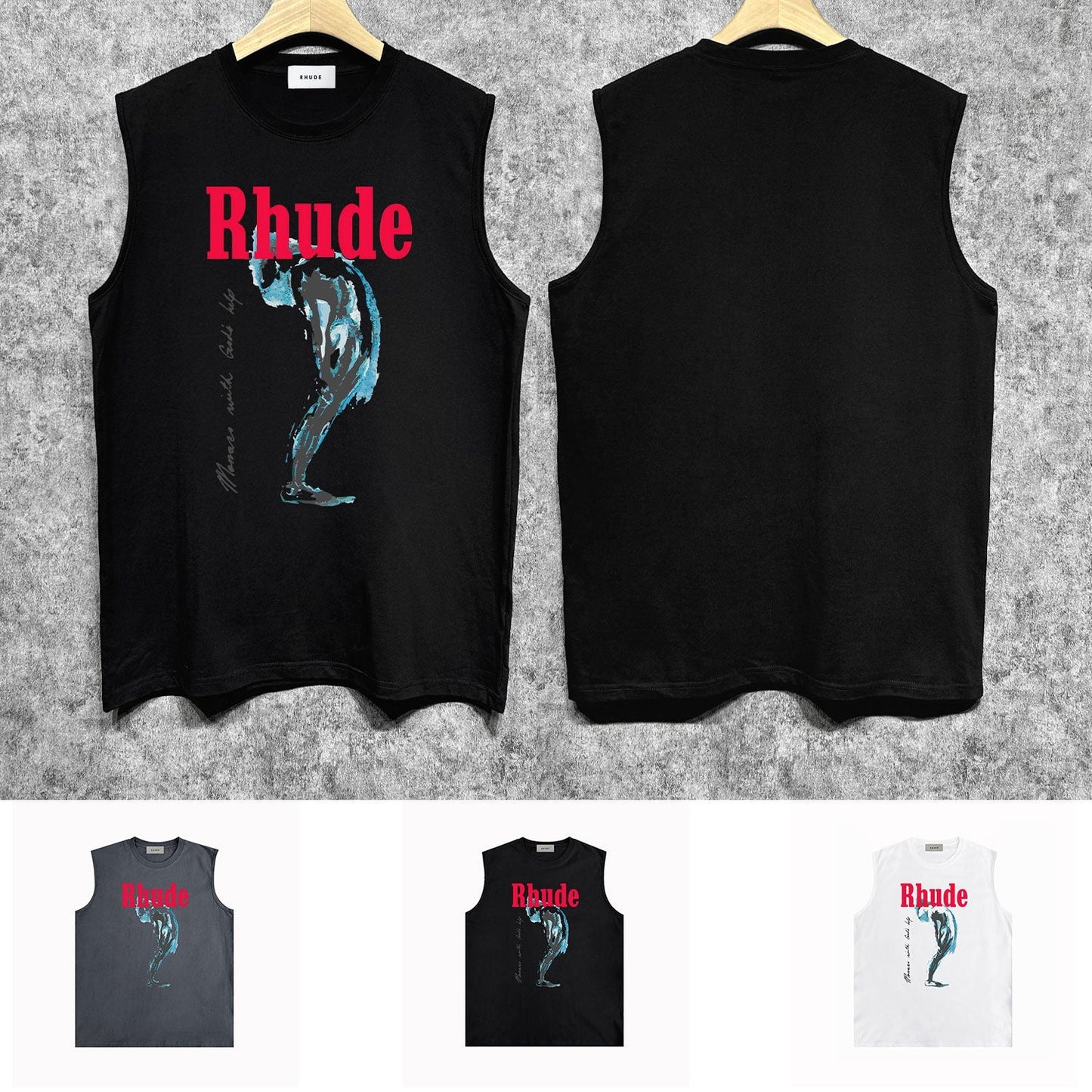 Rhude Tank T Shirts
