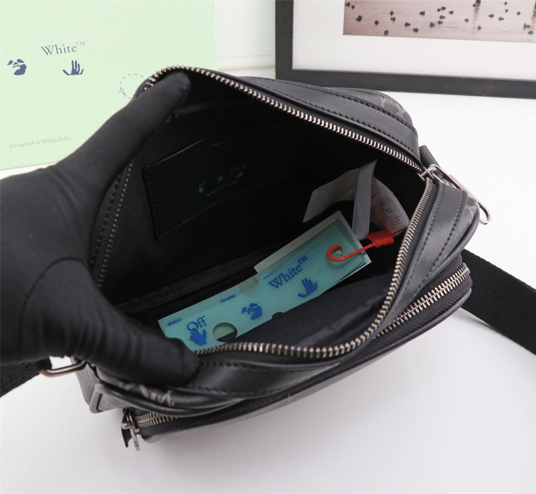 Off White Bag Casual Outdoor Convenient Tote Bag