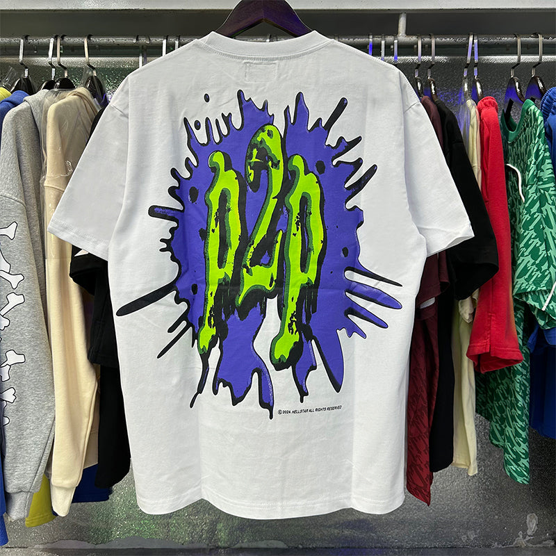 Hellstar T Shirts Retro abstract print