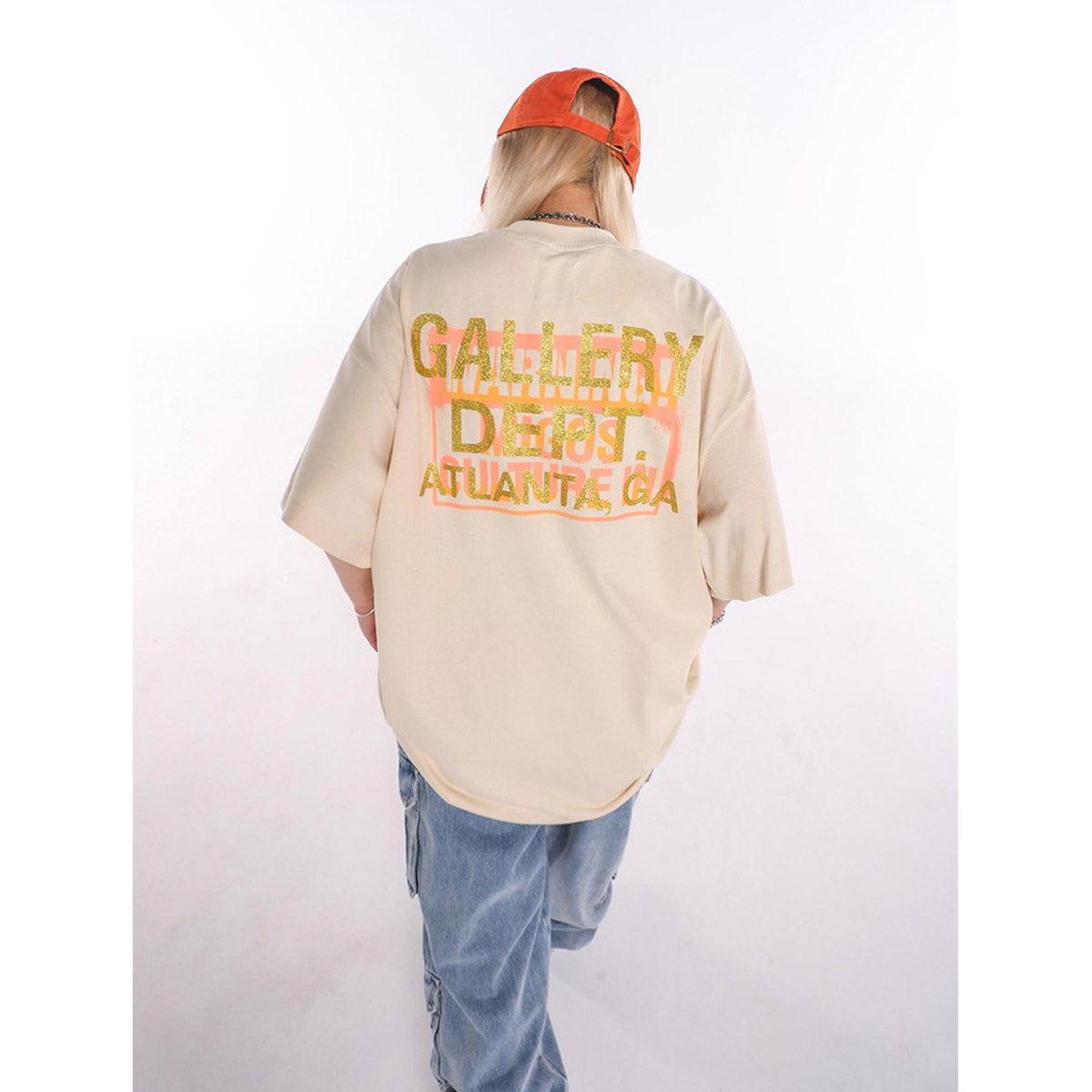 Unisex T-Shirts Gallery Dept Skull Print Vintage Old Tee
