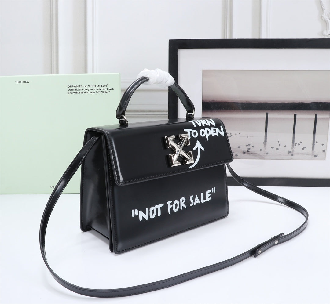 Off White Bag Casual Outdoor Convenient Tote Bag