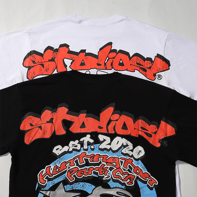 Hellstar T Shirts Retro abstract print