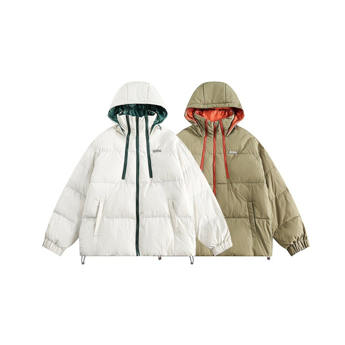 Unisex Coat Vintage Winter Coat Men's and Women's Cotton-Padded Coat