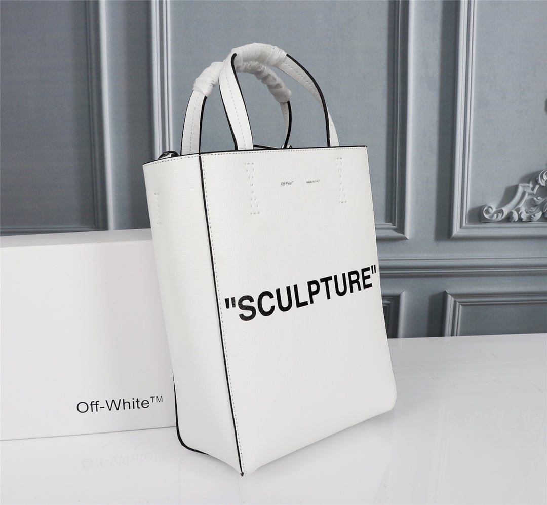 Off White Bag Casual Outdoor Convenient Tote Bag