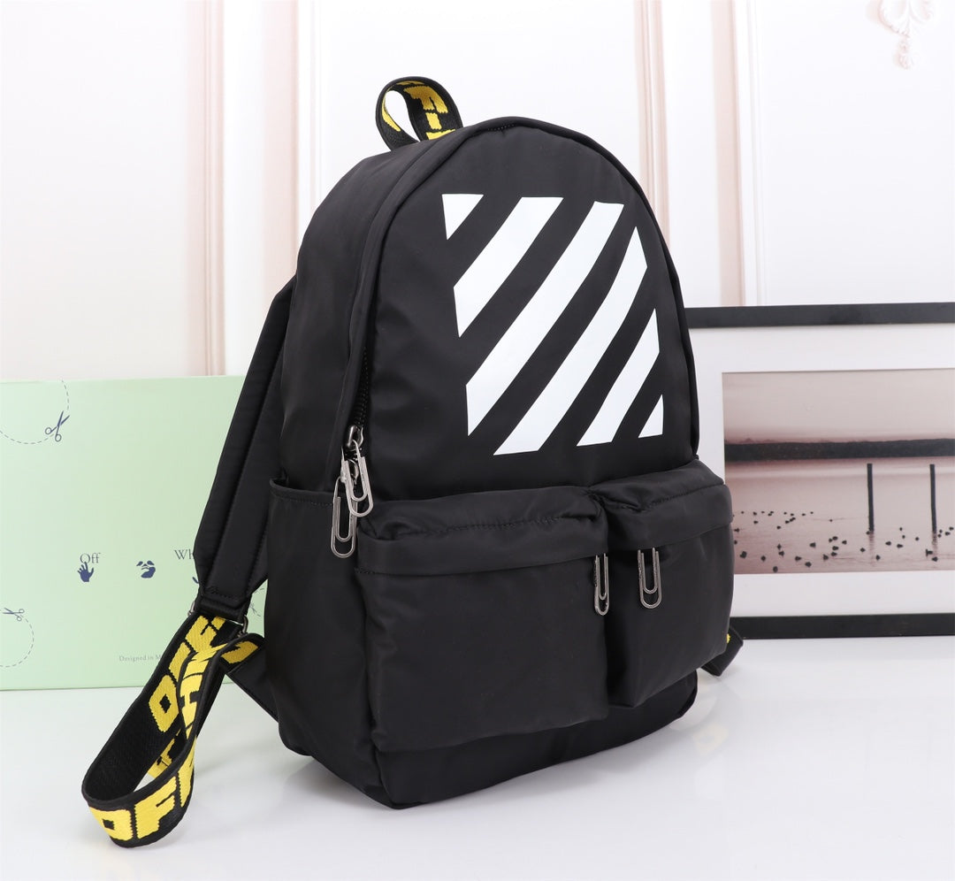 Off White Bag Casual Outdoor Convenient Tote Bag