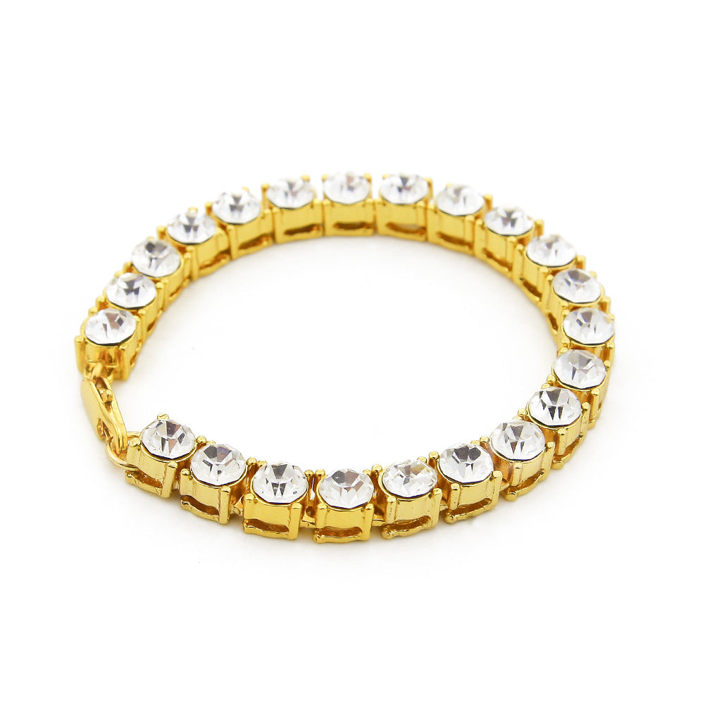 Bracelet Diamond Bracelet Hip Hop Bracelet 8mm Spectrum St. Valentine's