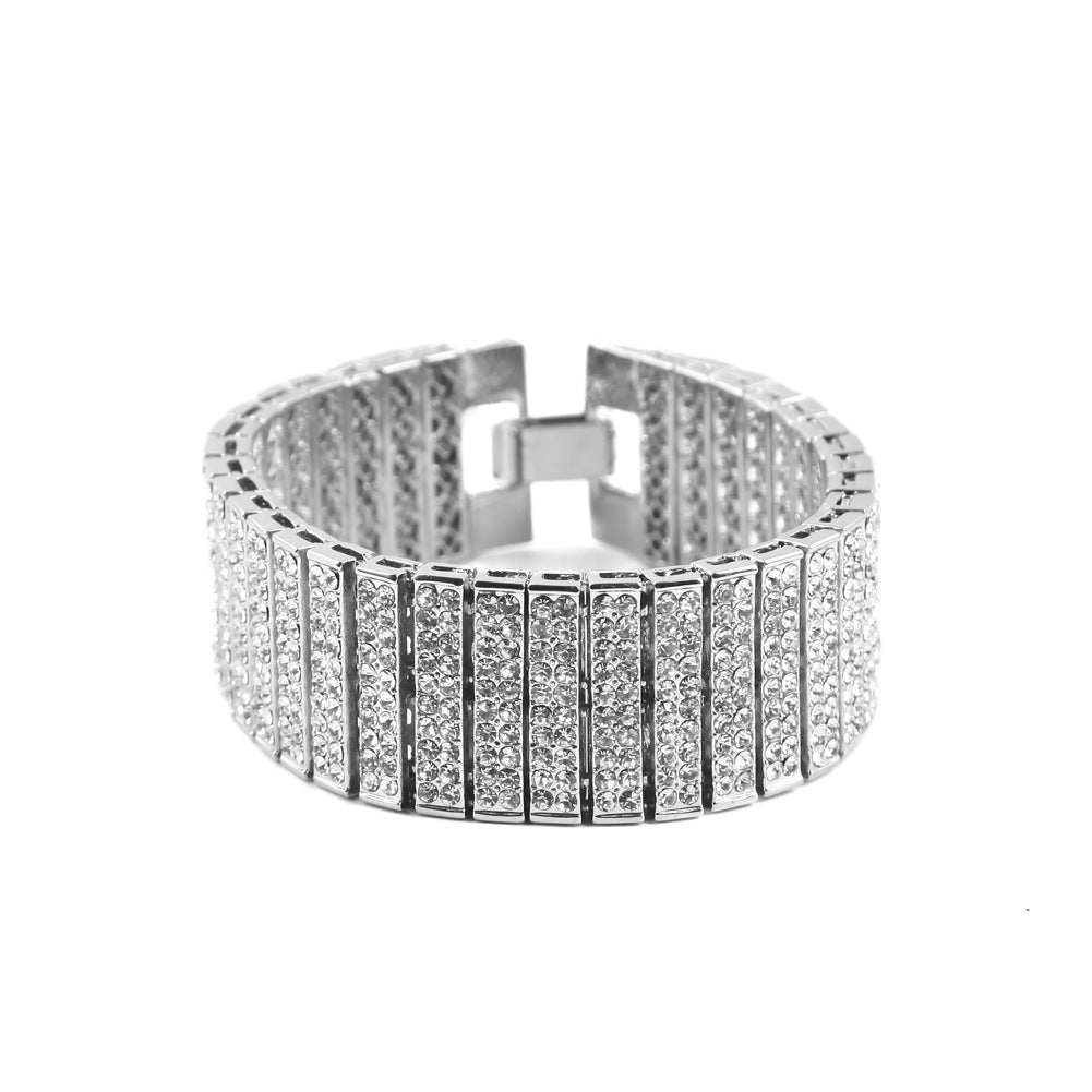 Bracelet Punk Hip Hop Premium Bracelet Diamond Bracelet Spectrum St. Valentine's