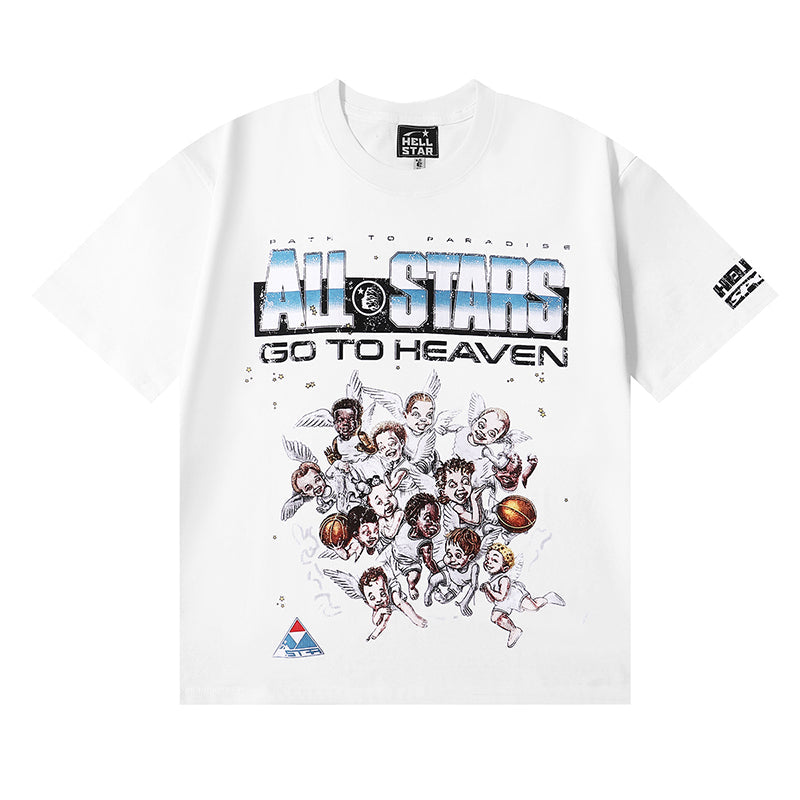 Hellstar T Shirts Retro abstract print