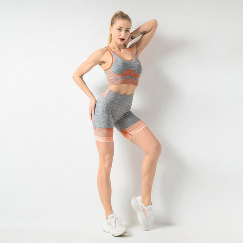 Women Yoga Sports Shorts Quick-Drying Tight Exercise Workout Pants