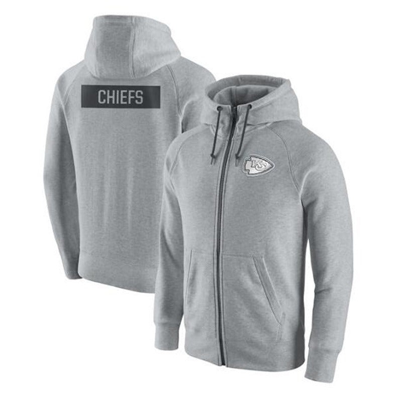 NFL Hoodie Cardigan Zip Hooded Sweater Men's Sports NFL Football