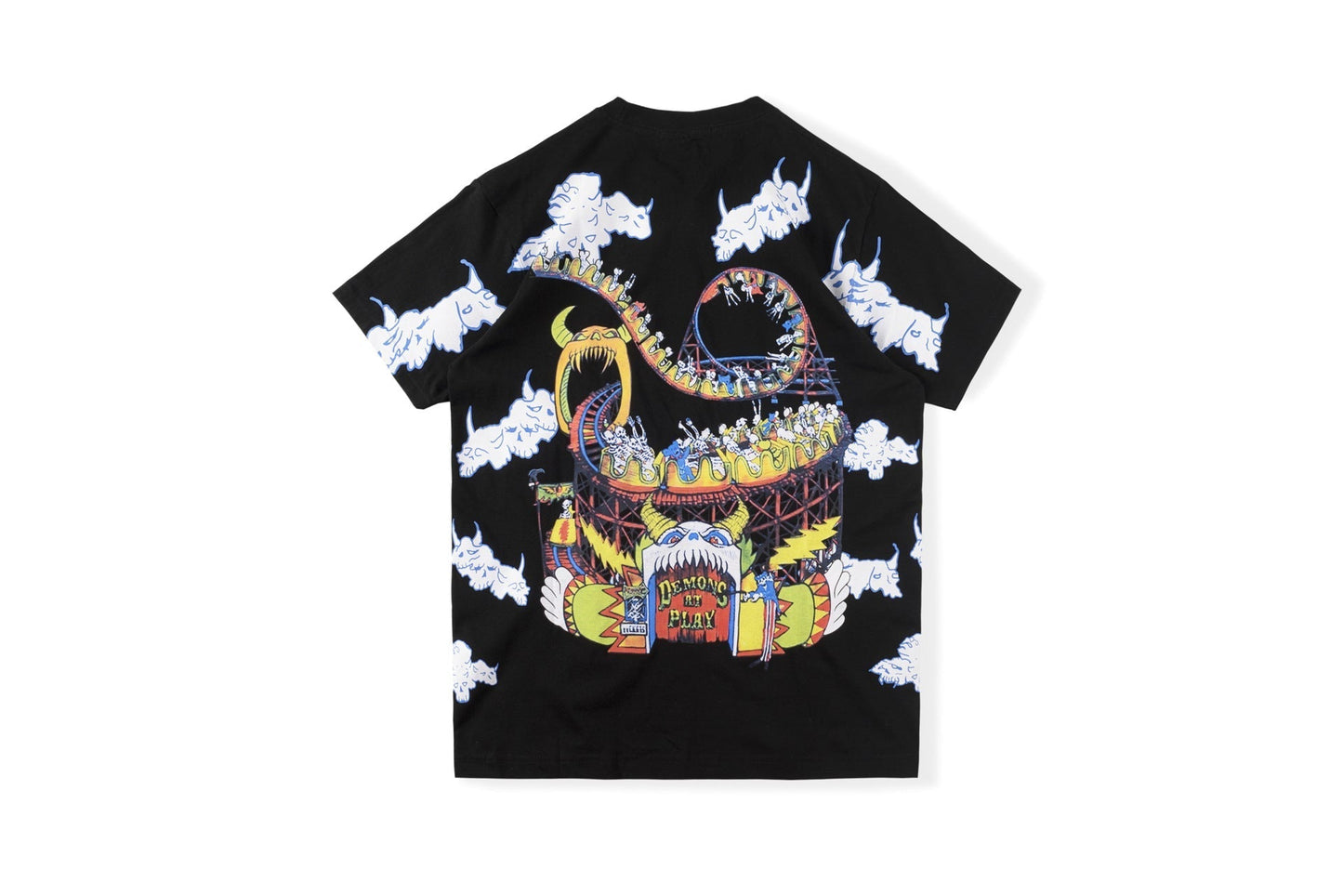 Cpfm T Shirt Vintage Printed Men's Loose Short Sleeve T-shirt