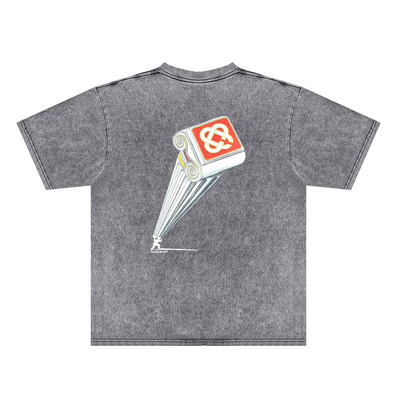 Casablanca Distressed T-Shirt