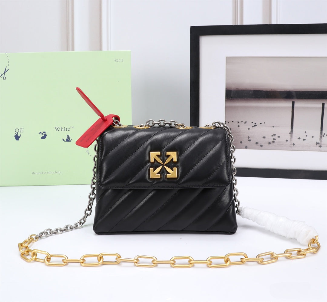 Off White Bag Casual Outdoor Convenient Tote Bag