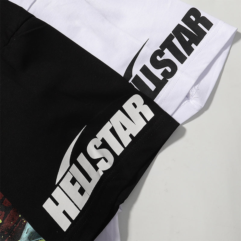 Hellstar T Shirts Retro abstract print