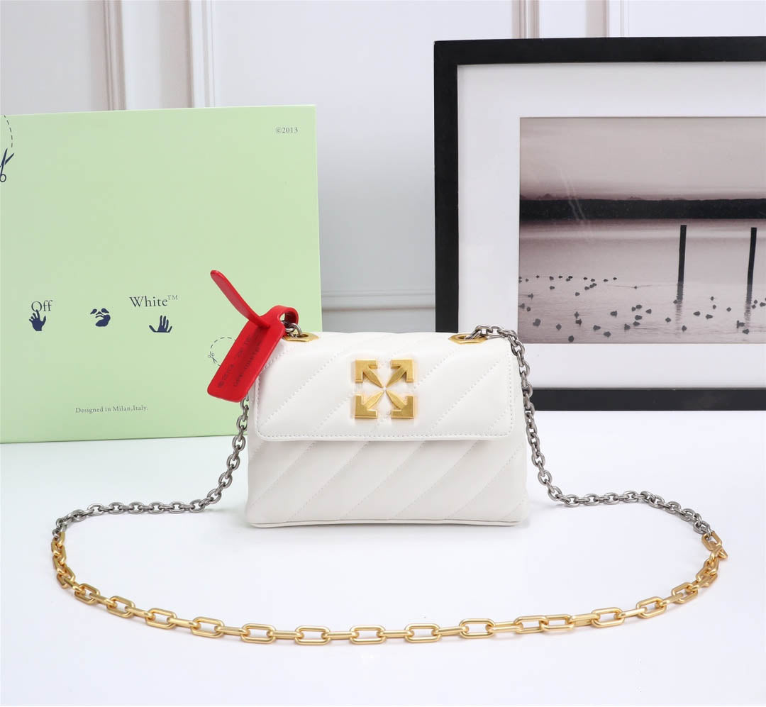 Off White Bag Casual Outdoor Convenient Tote Bag