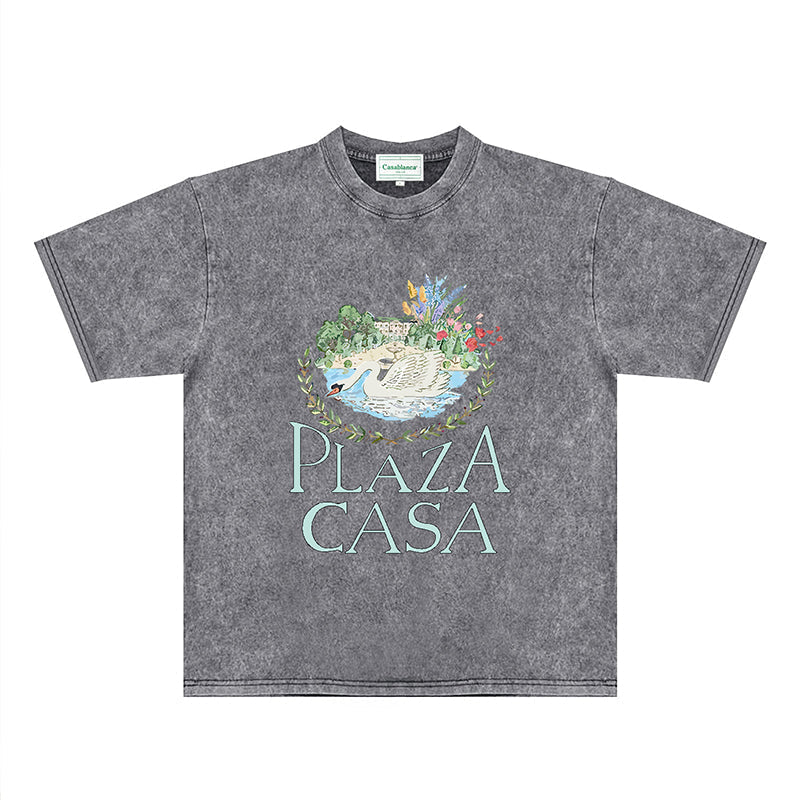 Casablanca Distressed T-Shirt