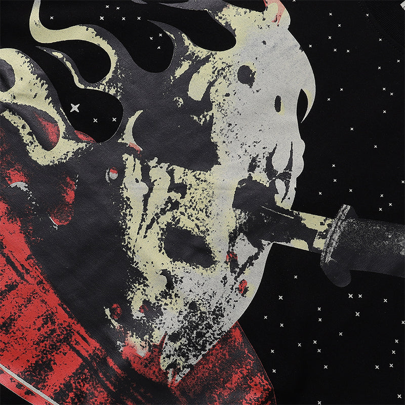 Hellstar T Shirts Retro abstract print