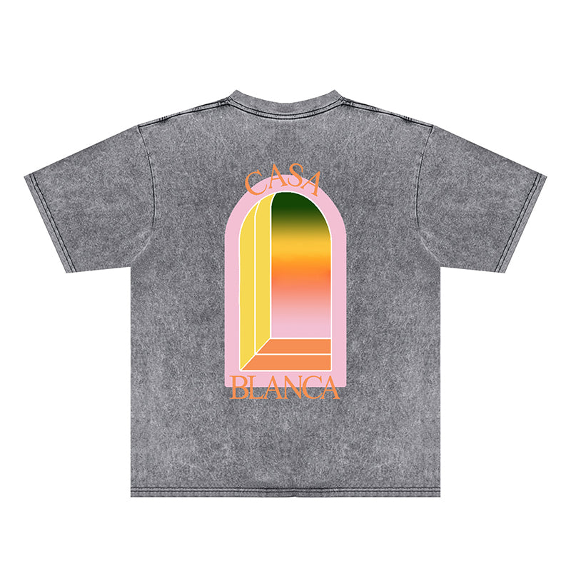 Casablanca Distressed T-Shirt