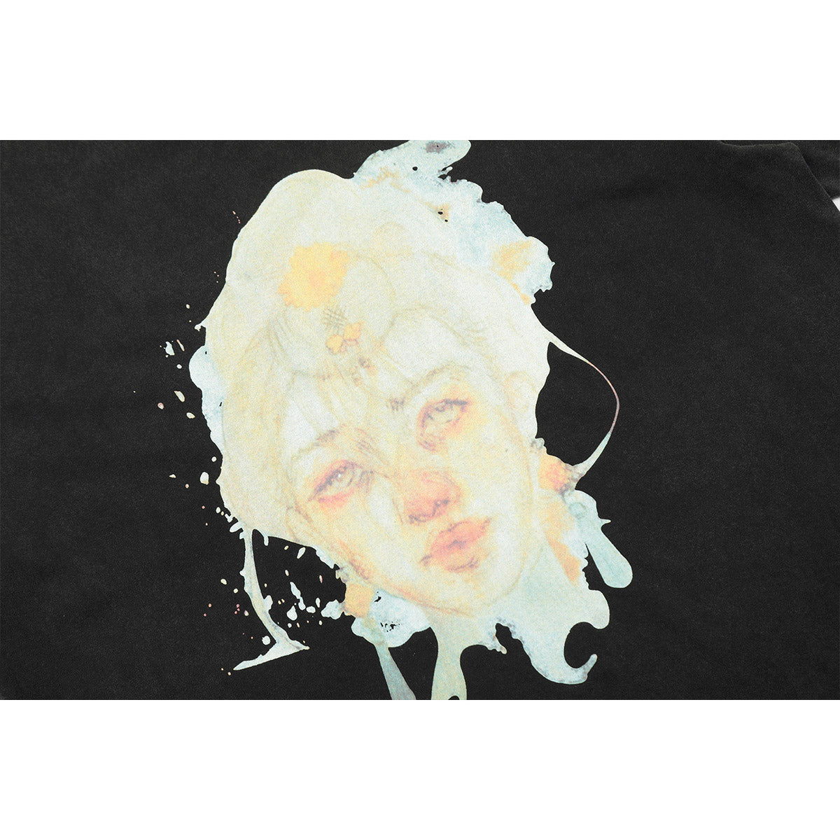 Unisex T-Shirts GALLERY DEPT Vintage Old Goddess Print Printed Loose T-Shirt