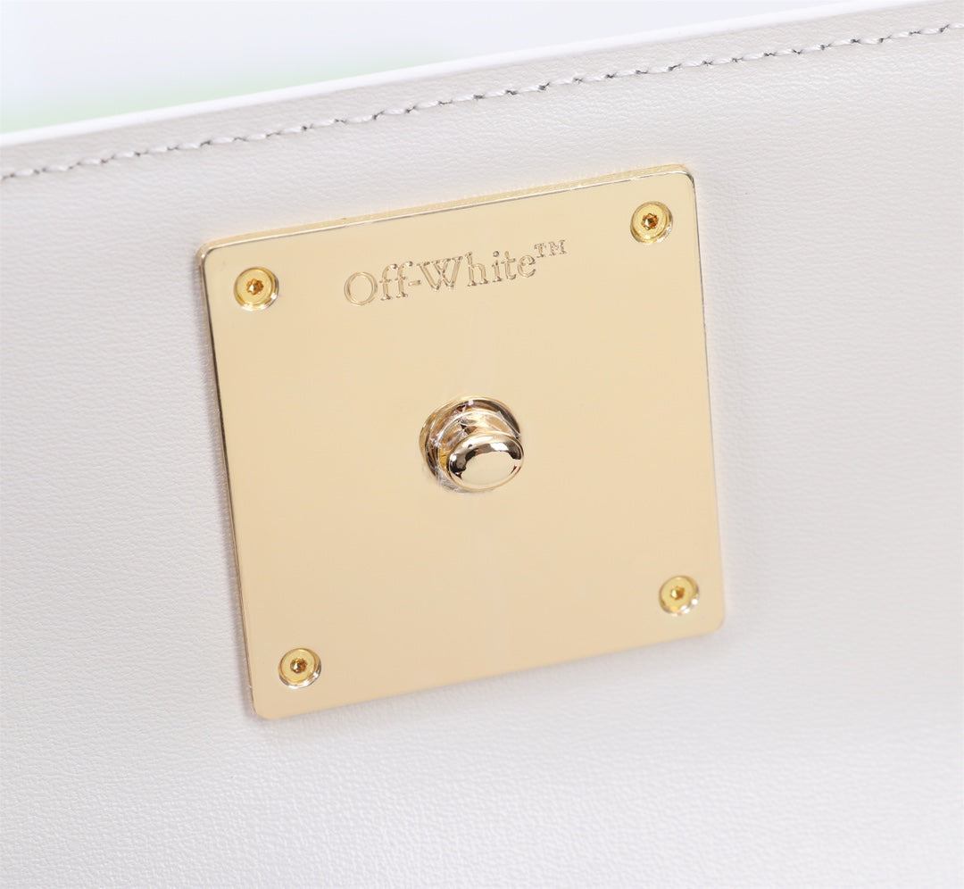 Off White Bag Casual Outdoor Convenient Tote Bag