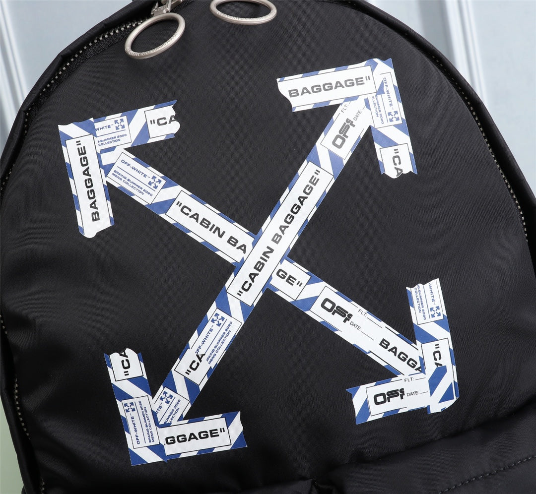 Off White Bag Casual Outdoor Convenient Tote Bag
