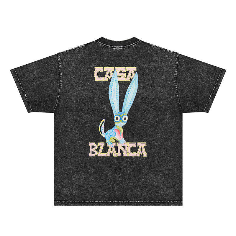 Casablanca Distressed T-Shirt