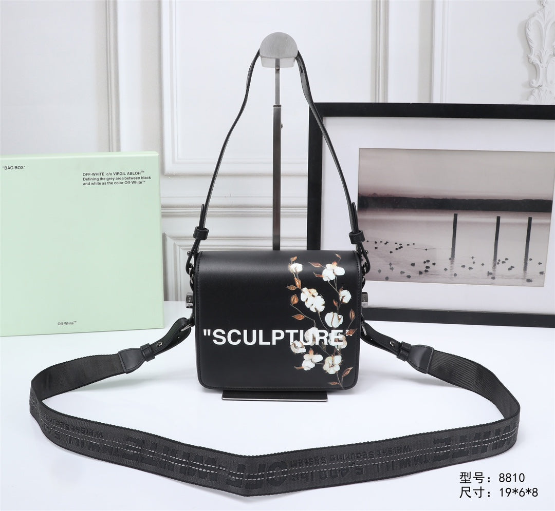 Off White Bag Casual Outdoor Convenient Tote Bag